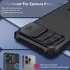 Rüstung Stoßfeste Hülle Für iPhone 17 16 15 14 13 12 11 Pro Max Plus Pull Slide Kamera Schutz Magnetischer Live Ständer Handyhülle