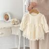 Sweet Baby Girl Princess Bow Romper