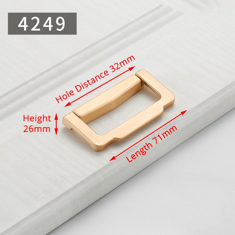 Zinc Alloy Pearl Gold Cabinet Knobs Kitchen Door Handles Drawer Cupboard Door Handle Cabinet Handles for Furniture Hardware