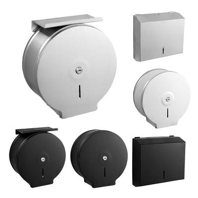 304 Stainless Steel Waterproof Toilet Paper & Hand Towel Dispenser