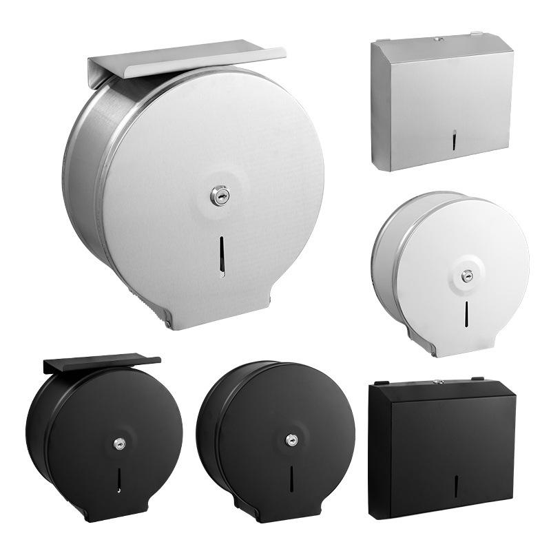 

304 Stainless Steel Waterproof Toilet Paper & Hand Towel Dispenser