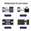 Yujinmao Steel Security File Cabinet with Fingerprint & Electronic Lock