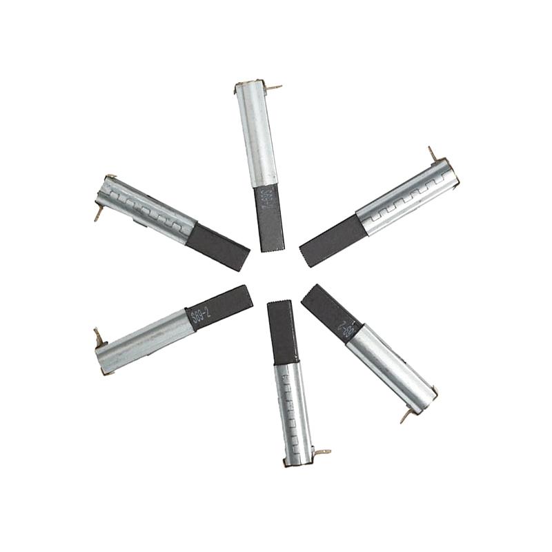 2Pcs Graphite Cast Iron Carbon Motor Brush For 30/60/70/80/90L Industrial Vacuum Cleaner Vacuum Accessories Appliances Parts