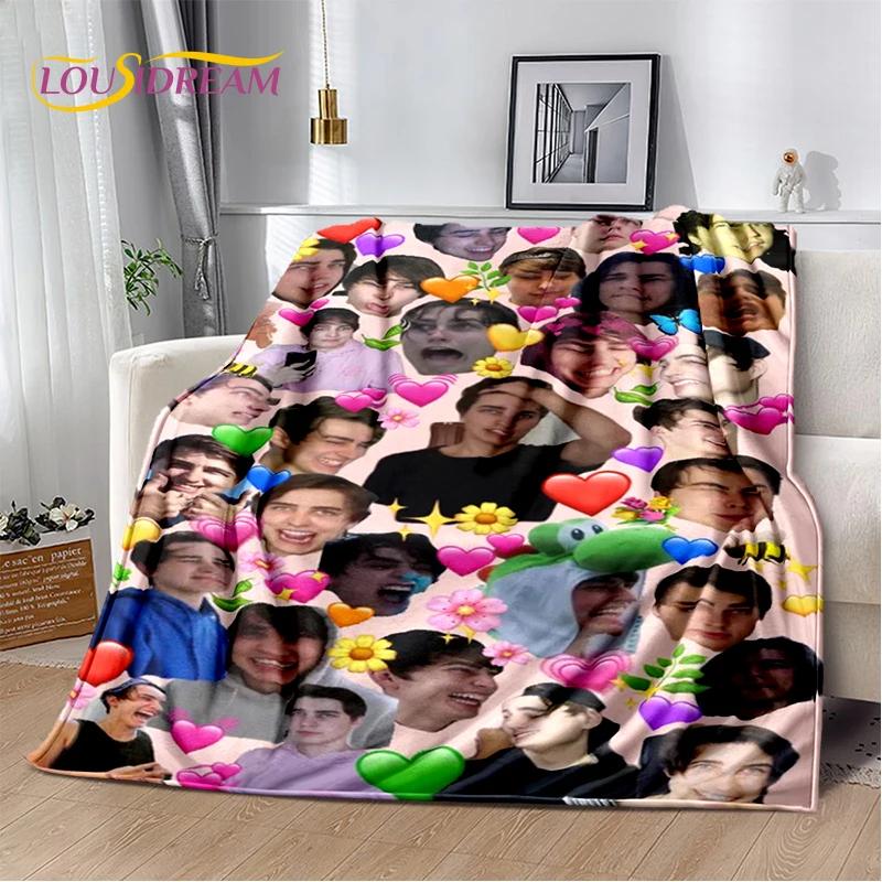 3D Sam and Colby XPLR Boys Soft Flannel Blanket for Bed Bedroom Sofa Picnic,Throw Blanket for Cover Outdoors Leisure Gift Kids