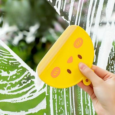 Mofeng Design Cartoon Water Scraper Board Bathroom Mirror Mist Removal Hand Wash Table Cleaning Mini Glass Wiper