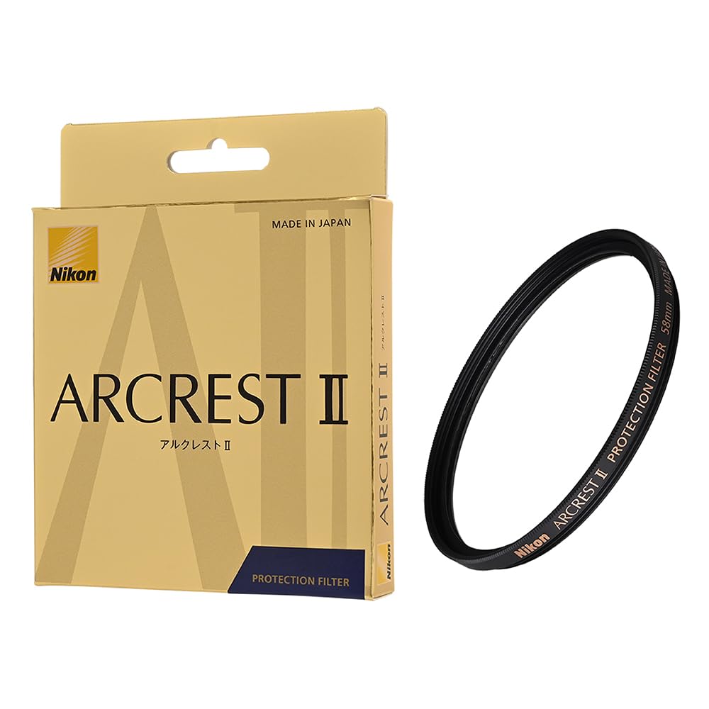 

Nikon ARCREST II Protection Filter 58mm ARII-PF58 Lens Protection