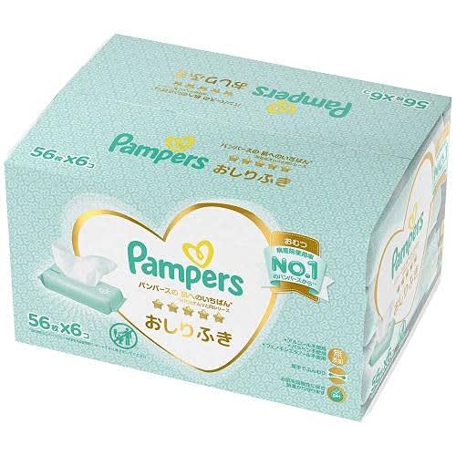

Pampers Skin First Baby Wipes 56 sheets 6 packs