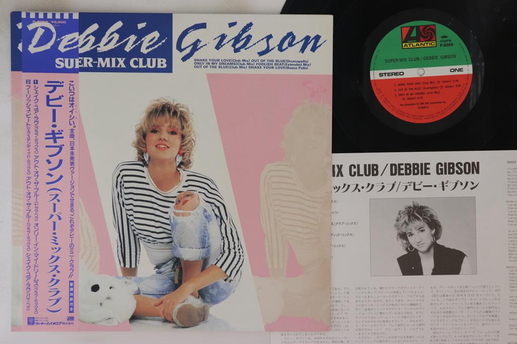 12inch Record DEBBIE GIBSON - Super-mix Club P6269 ATLANTIC 1988 Japan Obi Pop Used
