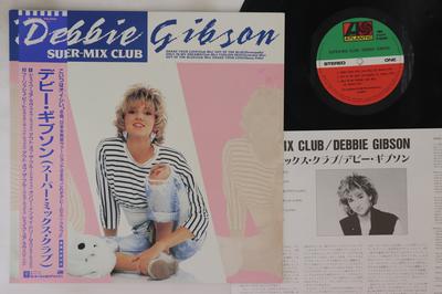Disque vinyle 12 pouces DEBBIE GIBSON - Super-mix Club P6269 ATLANTIC 1988 Japon Obi Pop Occasion