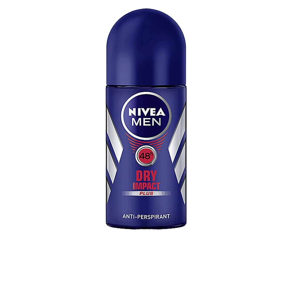 NIVEA Men Deodorant Dry Impact In 50ml Roll-On (Made Brazil)