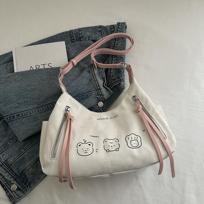 Spring and Summer New Large-capacity Women's Bag 2025 New Casual Messenger High-value Shoulder Bag Tote Women's Bag