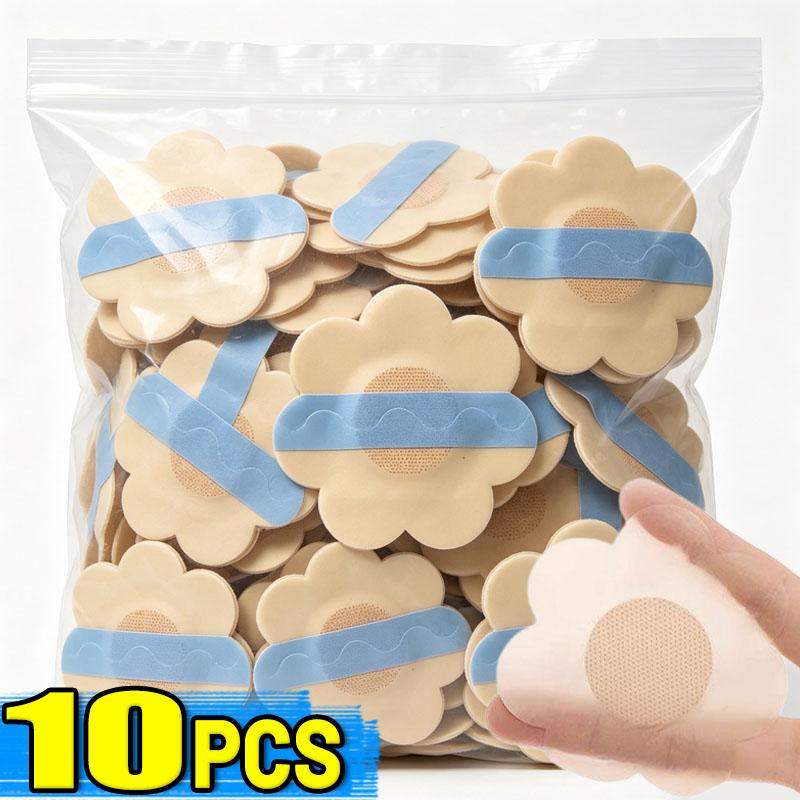 Summer Adhesive Bra Nipple Covers Invisible Ultra-thin Chest Paste Backless Wedding Dress Sweat-proof Chest Stickers