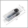 2 Stück Welcome LED-Licht Auto Türplakette Kabelloser HD-Projektor für MINI Cooper F54 F55 F56 R56 R60 Roadster Clubman Coupe
