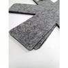 Protections de ménage - VITRINOR - Lot de 3 - Tissu antidérapant - Gris