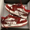 Men's Shoes Niche Fashion Retro Graffiti Made Old Board Shoes Women's Flat Bottome Casual Couple Sport Shoe Unisex Lace Up Shoes