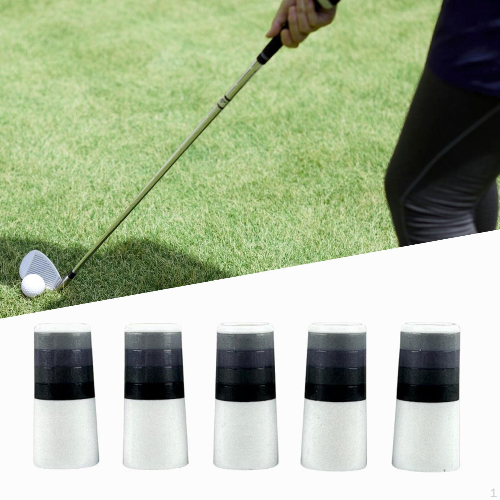 

5 Pieces Golf Iron Ferrules Sturdy Cover Taper Tip Adapter Club Ferrule