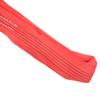5T 2M Rigging Lifting Strap Flexible Reinforced Double Eye Buckle Polyester Crane Lifting Rope Red