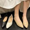 Fashion Autumn Women Flats Pointed Toe Slip-on Flat Shoes for Women Fashion Women's Single Shoes Soft Sole Shallow Mouth Women's Shoes