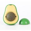 Catnip Toy Ball Avocado Duck Edible Cat Toy Extra Energy Supplement Ball Rotating Pet Cat Teeth Cleaning and Chewing Snack Toy