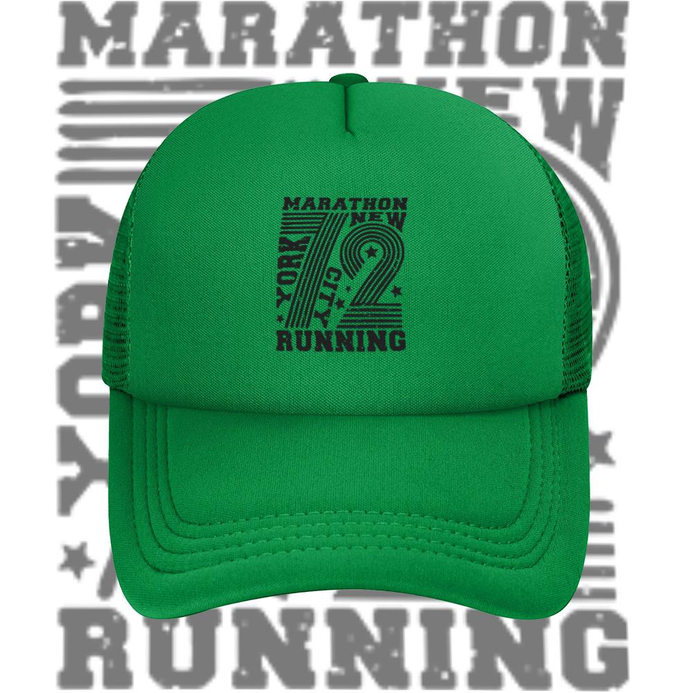 New York City Running Marathon Stars Stripes Baseball Cap Anime Graphic Hats Adult Unisex Women Sports Outdoor