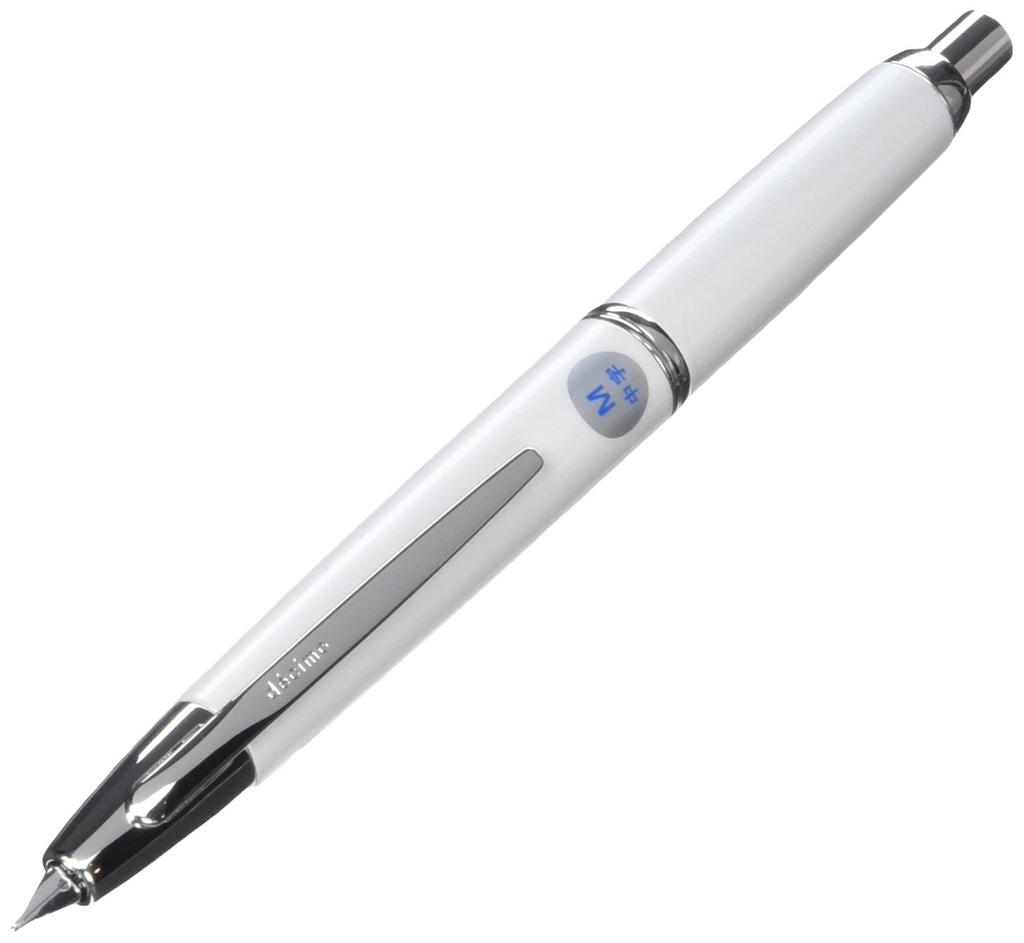 Fountain Pen Capless Decimo Medium White FCT15SRPWM (M) [Pearl Shaft]