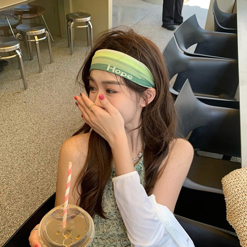 

Fashion Sports Headbands Solid Elastic Hair Bands Running Fitness Yoga Hair Bands Stretch Makeup Hair Accessories