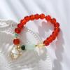 Agate Hetian Jade Braceletfashion Women Daily Jewelry Gift