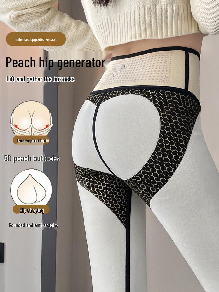 2025 New Style Tummy Control Velvet Base Layer Pants – No Embarrassing Lines, Hip Lift, Slimming, Comfort Fit.