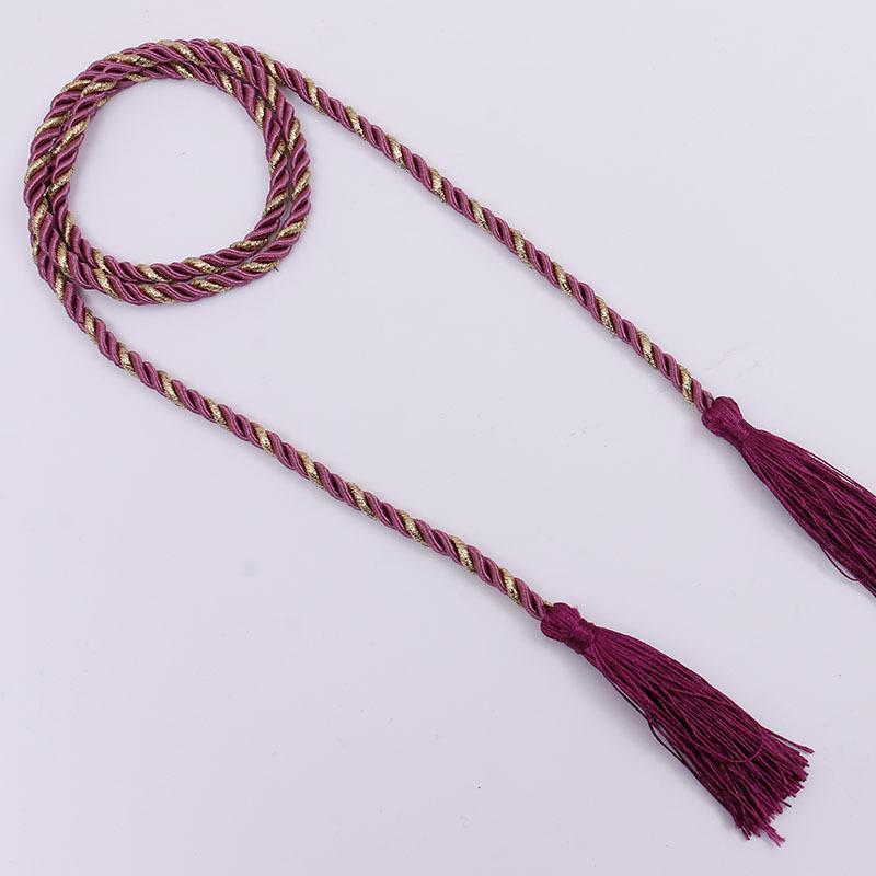 Curtain Tassels Small Rope Tracery 10PC Multicolor Curtain Accessories Curtain Bandage Window Decoration Tassel
