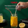 TOWERUK Titanium Straw Set