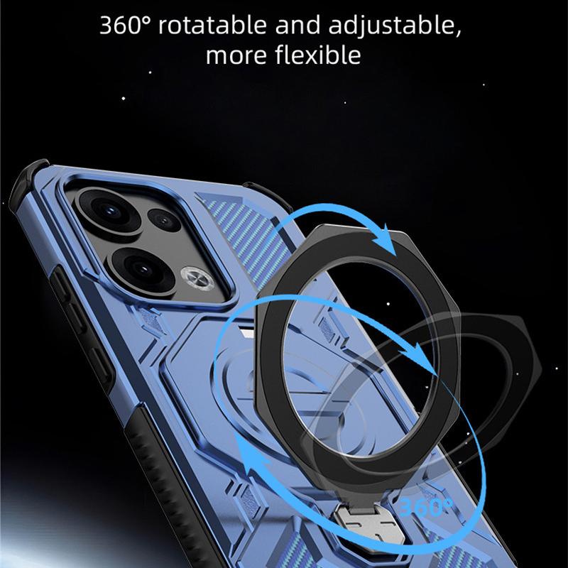 Luksusowe Magnetyczne Etui Pancerne Dla etui oppo Reno13 oppo Reno13 Reno13 Pro 5G Global Pokrowiec Magsafe Bezprzewodowe Ładowanie Pokrowiec na Telefon