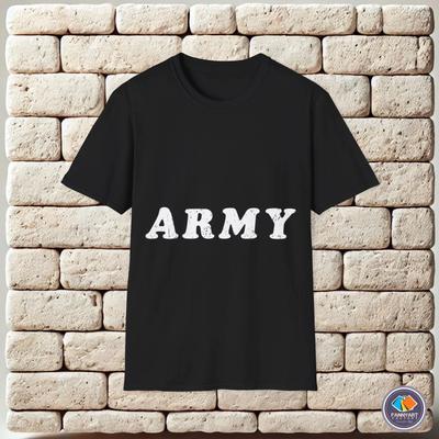Army Military Soldiers Defense Service Distressed Unisex T-Shirt