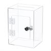 BHBL Acrylic Donation Ballot Box- Tip Jar For Money with Lock Key Suggestion Box Comment Box Vote Box