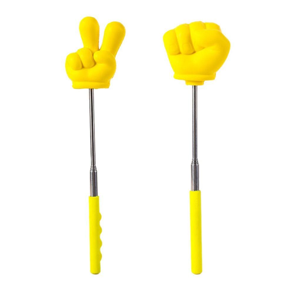 Retractable Teaching Stick Macarons Whiteboard Guide Indicator New Point Stick  For Classroom