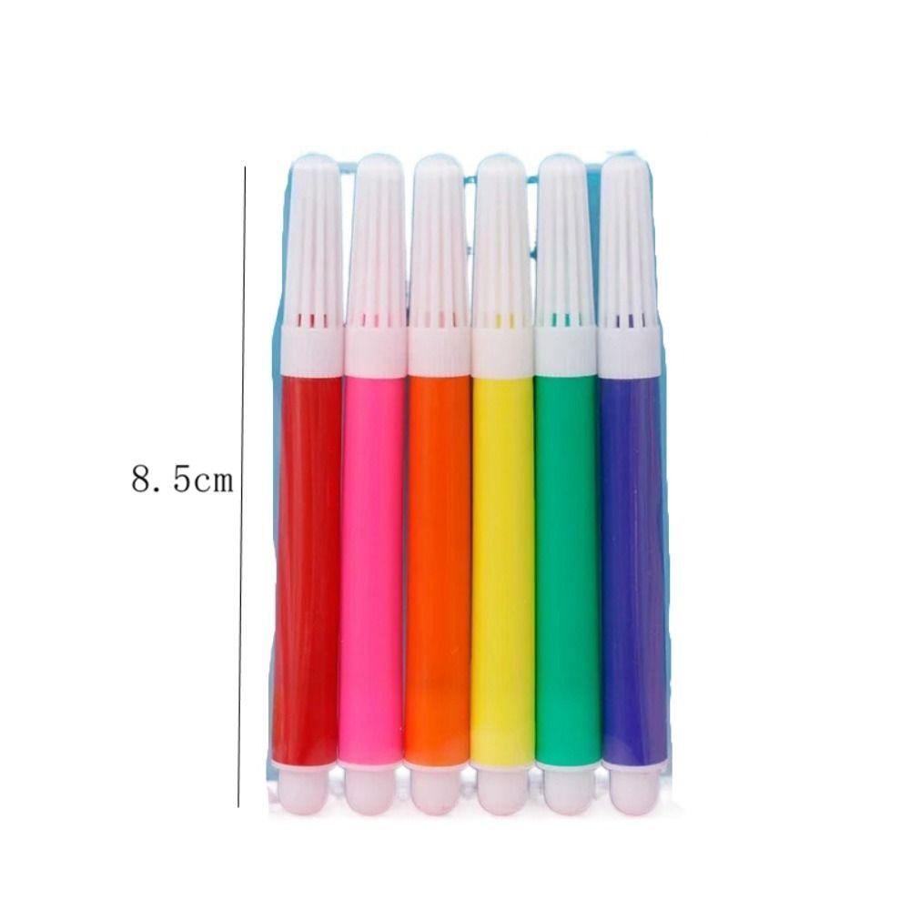 Safe Coloring Markers Color Filling Colorful Watercolor Pen DIY Graffiti Bag   Children