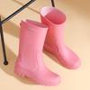 Women's Wear Resistant Waterproof Anti Slip Mid Tube Rain Shoes