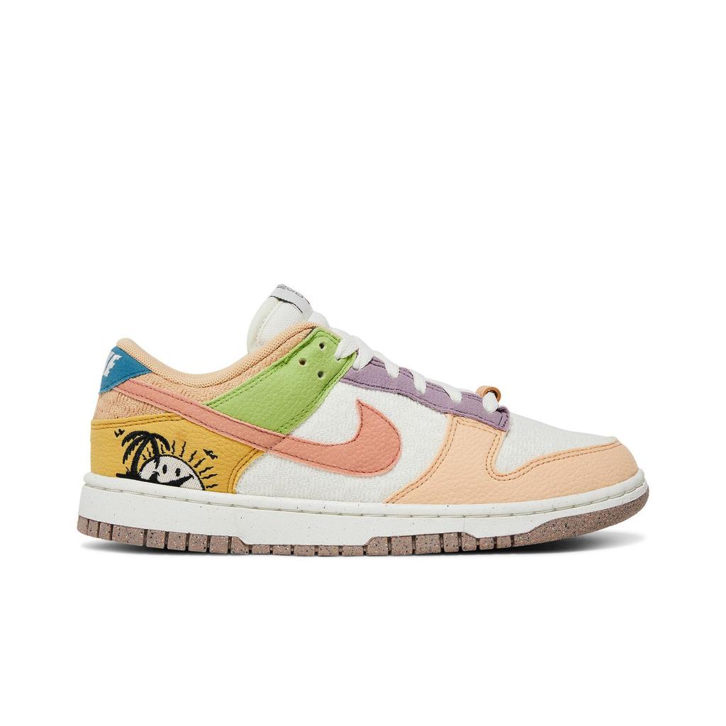 Nike Womens Dunk Low SE 'Sun Club' (women's sizes) Sail Skateboard Shoes DQ0265 100