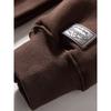 Men's 450g Heavyweight Fleece American Retro Cardigan Jacket Couple's Fleece-Lined Warm Casual Hooded Sweatshirt