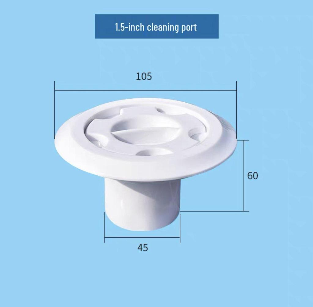 Adjustable In-Pool Concrete Water Inlet & Outlet for Circulation and Surfing