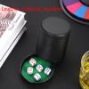 Bar Leather Dice Cup KTV Entertainment Dice Cup For Most Dice Game For Bar Party Dice Entertainment Games Dice