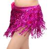 Tassels Dance Belt Sequins Hip Scarf Fashion Belly Dance Skirt  Street Wear