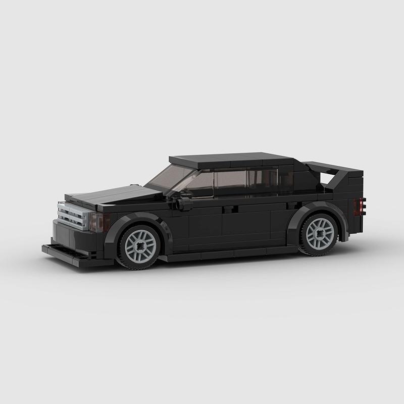 MOC Racing Sports Car Vehicle City Racer Building Blocks Brick Supercar Kids Toys Gifts 190 E 2.5-16 Evolution II