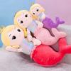 Plush Mermaid Princess Plush Dolls PP Cotton Mermaid Plush Toy Mermaid Stuffed Toys  Kids Present