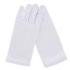 1 Pair Cotton Gloves Khan Cloth Solid Gloves Rituals Play White Gloves