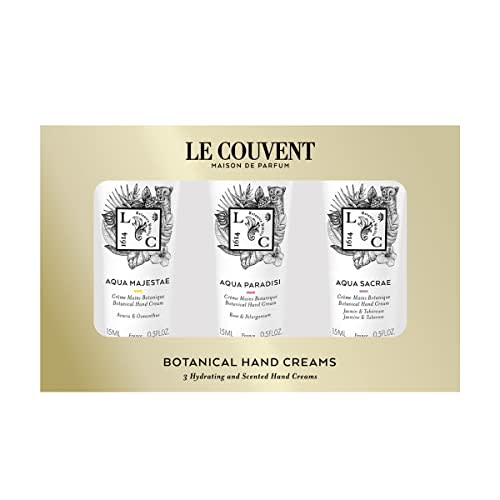 Le Couvent Maison De Parfum Botanical Mini Hand Cream Set, Perfect As a Gift