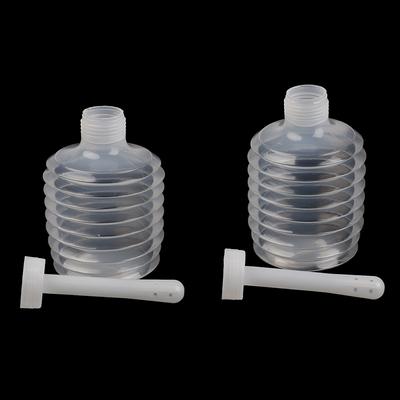 2 ks přenosné tlakové mycí lahvičky Douche Cleaner Láhev Univerzální 200 ml Enema Analní Vaginální čisticí sada