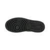 Jordan Air  1 Comfortable Versatile Non-Slip Shock Absorbing Mid-Top Kids Basketball Shoes Pure Black Kids Sneaker 640734-056