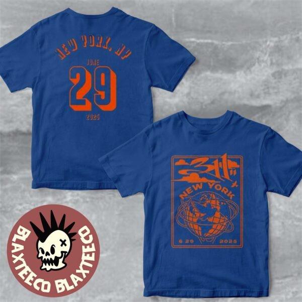 

311 Band New York 2025 Event Tee For NYC At The Rooftop At Pier 17 On June 29 Unisex T-Shirt XXXL