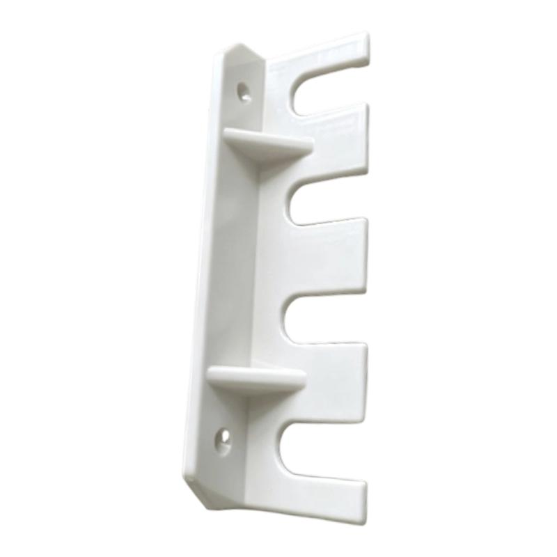 Water Sprayer Nozzle Organizers Wall Mount 4Slot Garden Hose Holder for Garage Wall Watering Station and Shed Storage Rack