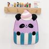 Cartoon Line Panda Girls Toddler Backpack With Fashion Sequins For Use School